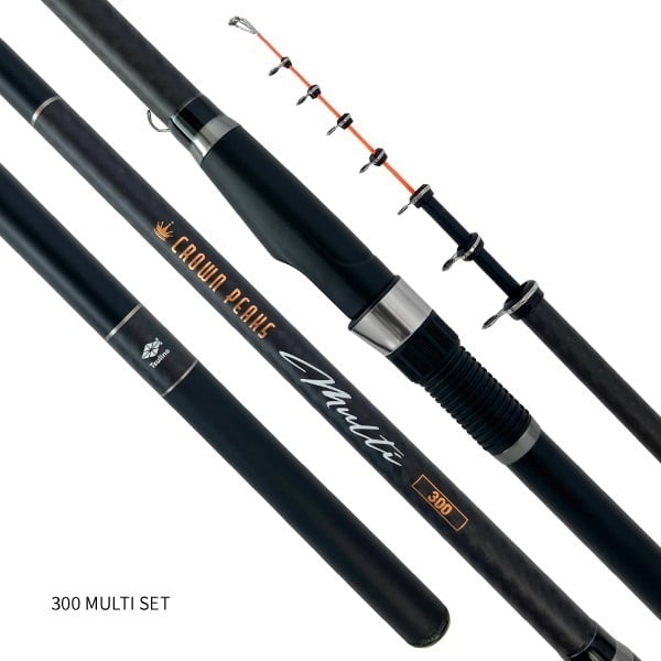 CROWNPEACKS  MULTI【振出マルチロッドとリールのセット/サビキ/ちょい投げ/海上釣堀】